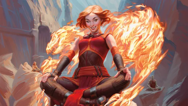 Fire Possessor - Magic The Gathering Arena (Video igra) 2K pozadina