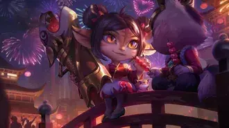 Tapeta Firecracker 'Tristana' - League of Legends 8K