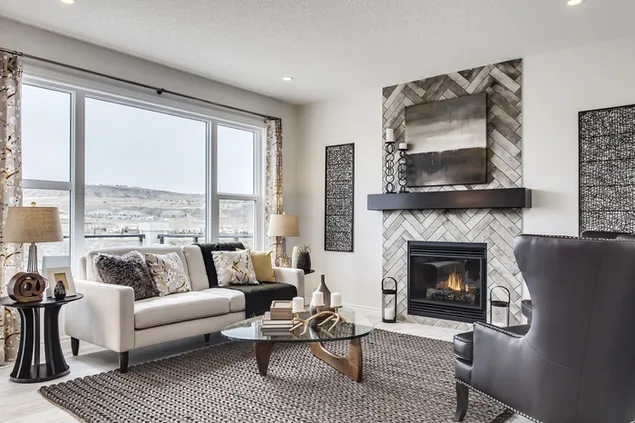 oppen spis med malningar, bocker, soffa, mobler ladda ner