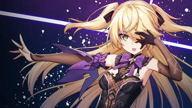 Fischl（电弓字符）| Genshin Impact（动漫电子游戏） 4K 壁纸