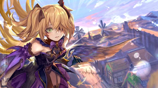 菲舍尔 | Genshin Impact [动漫电子游戏] 4K 壁纸