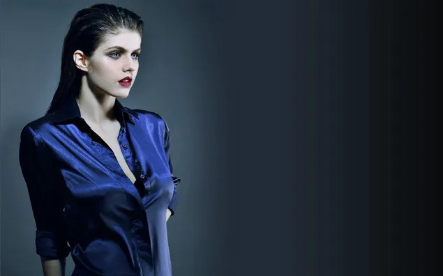 Fit and sexy model Alexandra Daddario