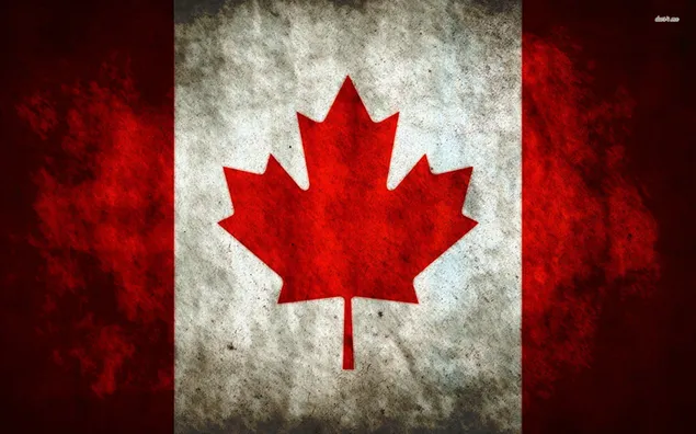 Canadas Flag HD tapet