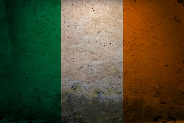 Vlag van Ierland 2K achtergrond