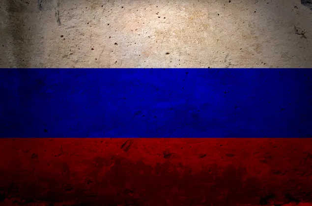Ruslands flag 2K tapet