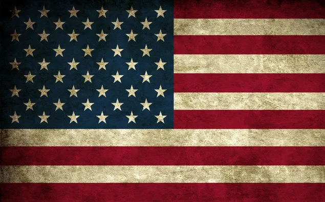 Bandera dels EUA baixada