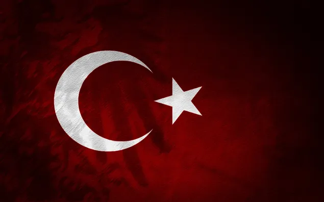 Flagge von Türkiye herunterladen