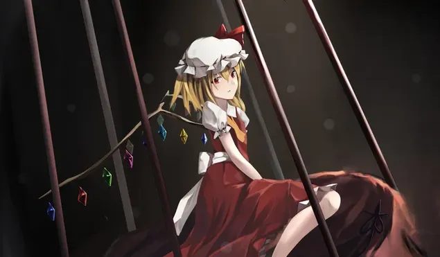 Taustpilt Flandre scarlet touhou animest HD