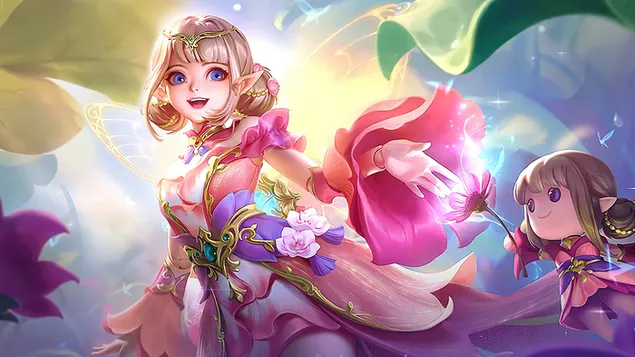 Floral Elf 'Angela' - Mobile Legends (ML) download