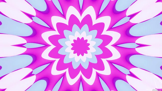 Flower kaleidoscope #19