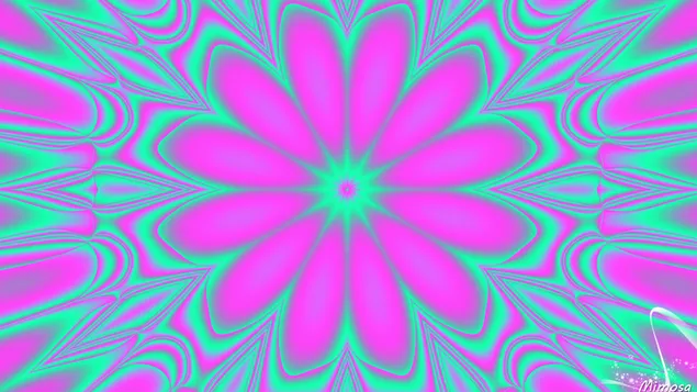 Flower kaleidoscope #2
