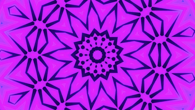 Blomsterkaleidoskop #33 HD bakgrunn