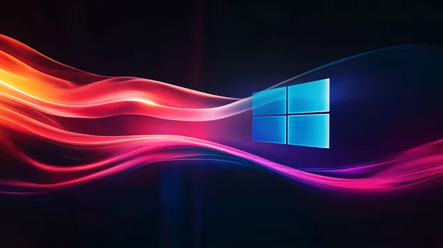 Tapeta Plynulé hedvábné vzory se zářivými neonovými akcenty 8K