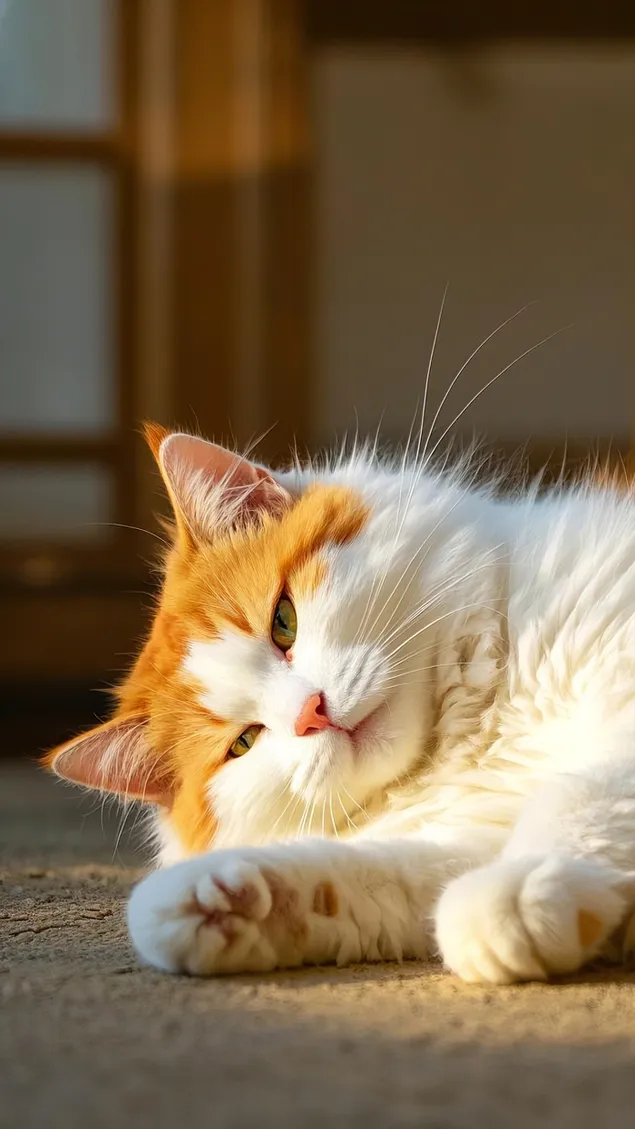 prezemete meki spokojna machka