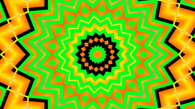 פלואו קליידוסקופ HD טפט