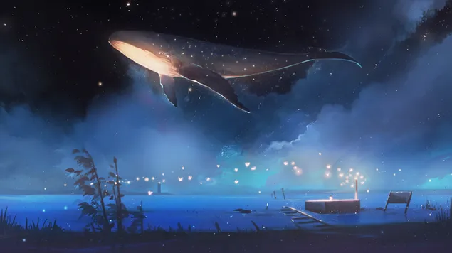 夢の中で飛ぶクジラ ダウンロード