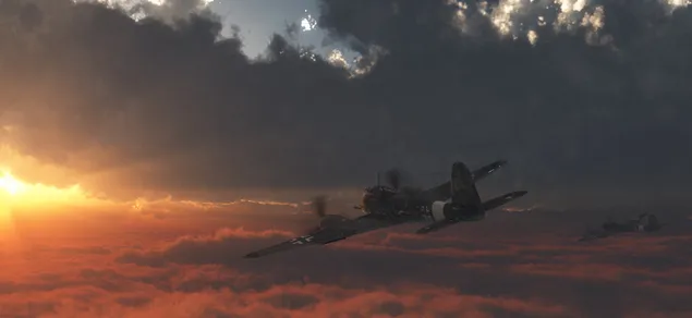 Volando con las nubes