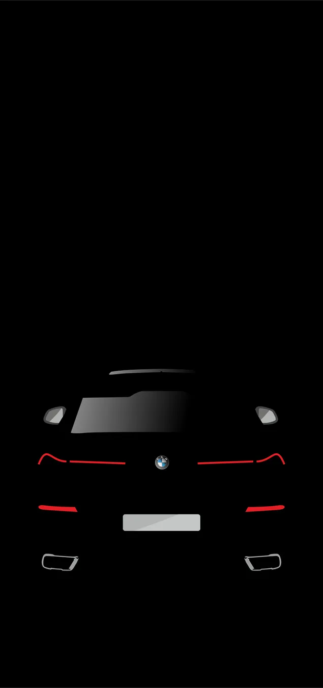 Fondo de pantalla BMW negro