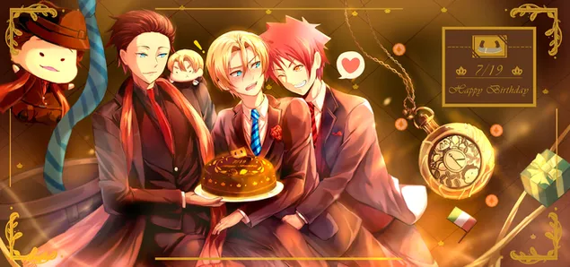 食物大戰！Shokugeki No Soma - Isami Aldini、Takumi Aldini & Soma Yukihira 2K 壁紙