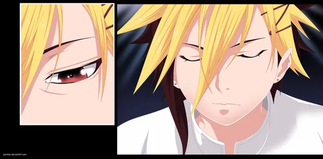 Војни за храна! Шокугеки Но Сома - Терунори Куга 2K тапет