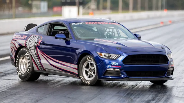 Ford Mustang Cobra Jet Drag Car