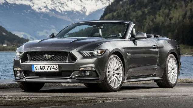 Hình nền Ford Mustang GT Convertible 2015 01 HD