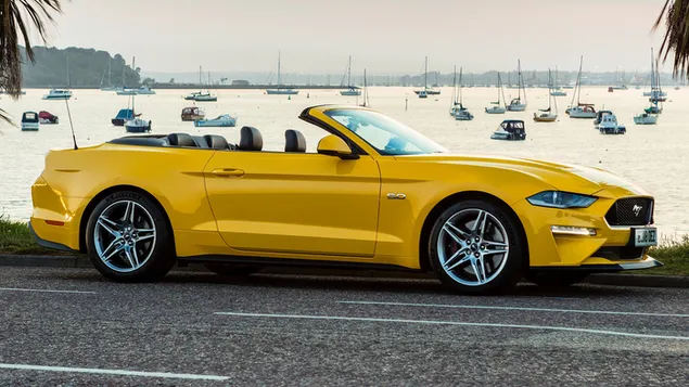 Hình nền Ford Mustang GT Convertible 2018 01 HD