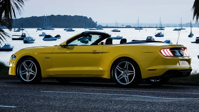 Hình nền Ford Mustang GT Convertible 2018 02 HD