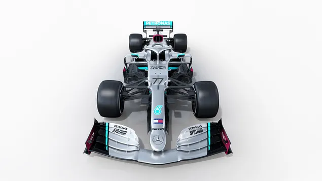 Fórmula 1 Mercedes W11 2020 Plata