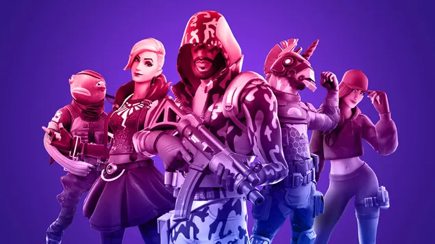 Fortnite characters new poster