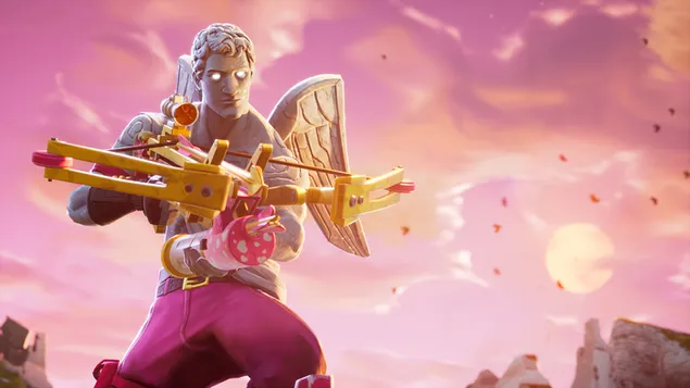 Fortnite Eros Character 4K wallpaper
