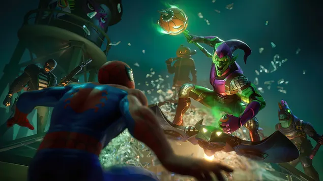 Fortnite - Green Goblin Vs Spider-Man download