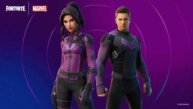Fortnite karakter baru clint barton, kate uskup, unduhan