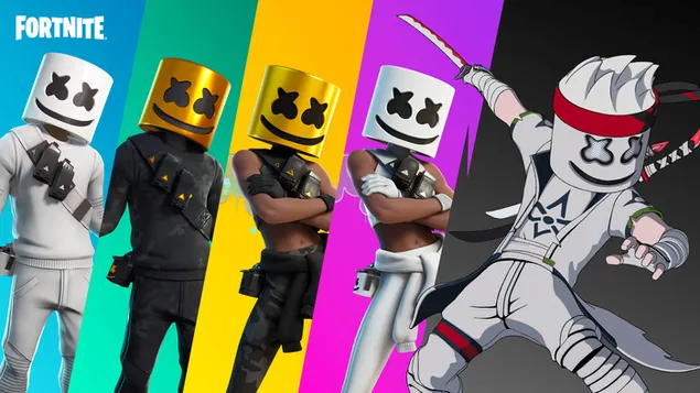 Fortnite nieuw kostuum, nieuw personage marshmellos download