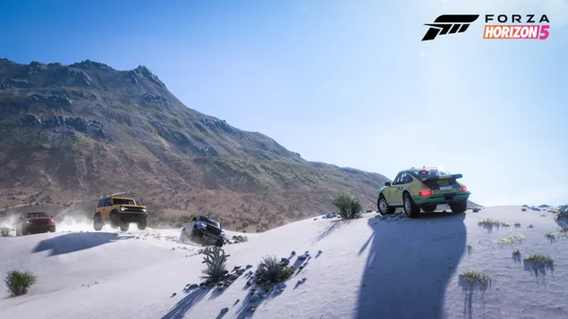 Forza Horizo​​n 5-オフロードポルシェ、シボレー、ディフェンダー