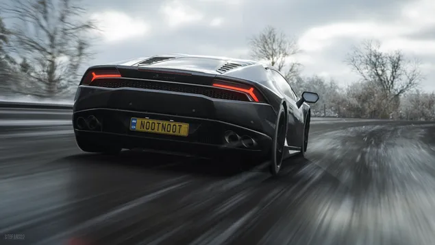Juego Forza Horizon 4 - Lamborghini Huracán 4K fondo de pantalla