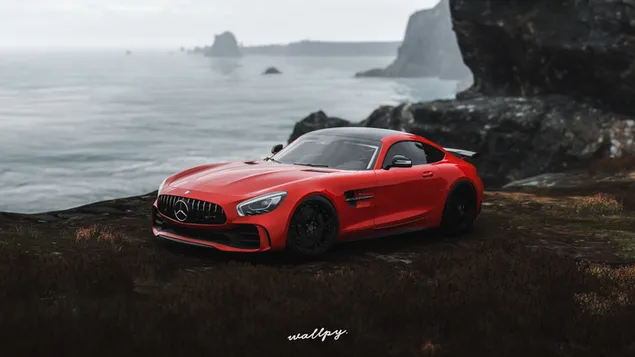 Forza Horizo​​n 4 - Mercedes Amg Gtr（賽車） 4K 壁紙