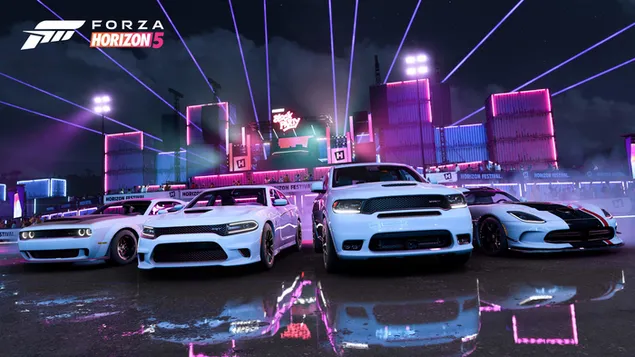 Hình nền Forza Horizon 5 - Block Party 4K