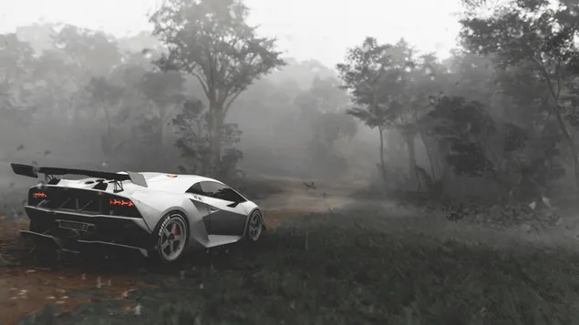Forza Horizon 5 - Lamborghini in het bos