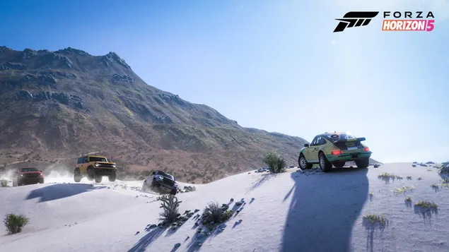 Forza Horizon 5 - Ubicación de invierno 4K fondo de pantalla