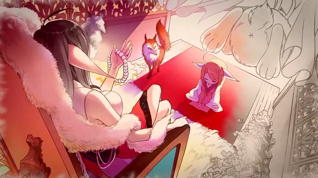 fox spirit matchmaker: yaya tushan i susu tushan baixada