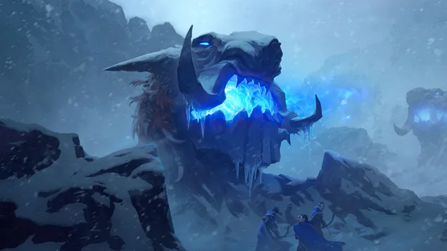 Freljord 'Faces of the Old Ones' (符文之地傳奇) - 英雄聯盟 (LOL) 4K 壁紙