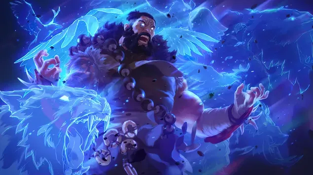 Tapeta Freljord Udyr - League of Legends (LOL) 4K