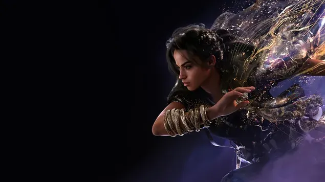 來自 Forspoken 主機遊戲的 Frey Holland 4K 壁紙