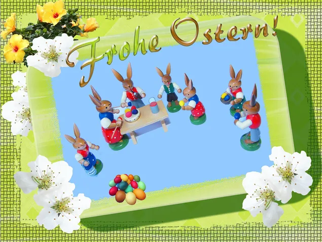 Frohe Ostern Deutsche Wünsche herunterladen