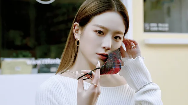 Gyuri של פרומיס 9 ב-'We Go' MV Shoot (האלבום - כרטיס 9 Way ~2021) 4K טפט