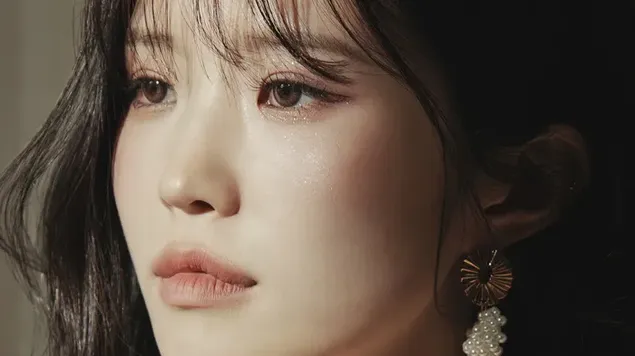 프로미스나인 하영 - '심야 게스트' 앨범 화보 촬영 4K 배경화면