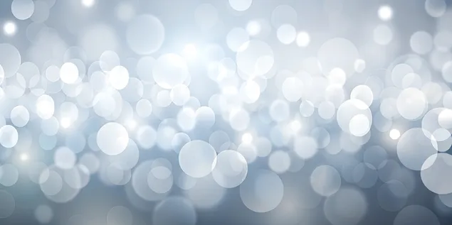 Matglas-effek Wit gradiënt met vaag hoogtepunte en refleksies 4K muurpapier