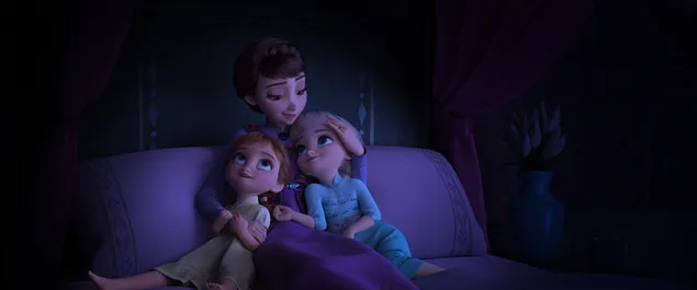 Frozen 2 - Anna & Elsa 6K wallpaper
