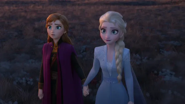 Frozen 2 Elsa y Anna HD fondo de pantalla